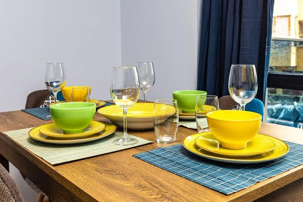 Brand New Modern 1Br Apartment With Private Parking Included Filibe 0*,  Bulgaristan